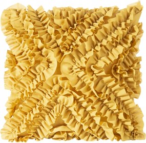 Dekoratív párnahuzat Mirena 45x45 Eurofirany mustársárga