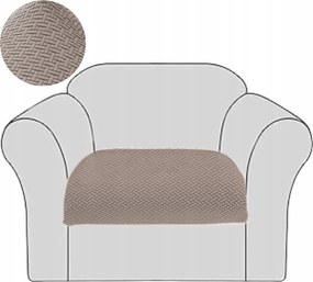 Kanapé Huzat Fotel Háttámla Kanapé Jacquard Halszálka Oeko Tex