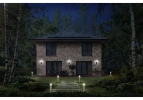 Ledvance - Kültéri fali lámpa érzékelővel EBRO 1xE27/20W/230V IP44