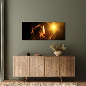 Gyertya képe (120x50 cm)