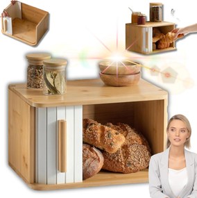 Bambusz Kenyértartó Zsemle Stílusos!