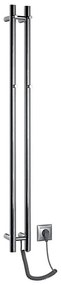 Sapho Sapho - Elektromos törölközőszárító PAPINADO 40W/230V 120 cm fényezett króm SH0359