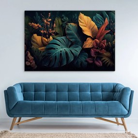 DUBLEZ | Modern kép a nappaliba - Neon dzsungel