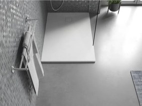 Mexen Bert téglalap alakú zuhanytálca SMC 100 x 70 cm, fehér - 4K107010