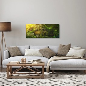 Kép - Mesebeli erdő (120x50 cm)