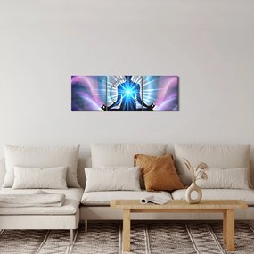 Kép - Meditáció (órával) (90x30 cm)