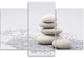 Gario Vászonkép Zen kövek - 3 részes Méret: 150 x 100 cm