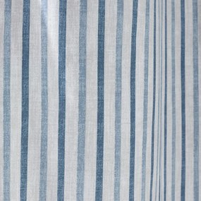 Kék függöny szett 2 db-os 117x137 cm Logan Stripe – Catherine Lansfield