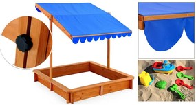 Homokozó árnyékoló tetővel