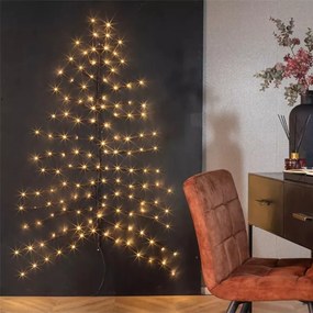 LED fali karácsonyfa ZIGGY, barna - különböző méretekben Méret: XS