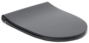 WC seat VitrA Sento duroplast black matt 120-483-009