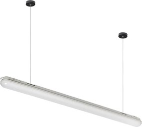 RENDL TRIDENT PRO 120 lámpatest szürke matt akrilát 230V LED 40W IP65 4000K