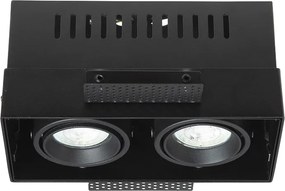 RENDL ELECTRA II GU10 frameless černá 230V LED GU10 8W