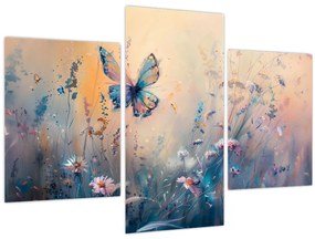 Kép - Rét pillangóval II (90x60 cm)