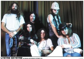 Plakát Lynyrd Skynyrd - De Doelen, Rotterdam October 1975