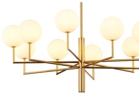 Jupiter 1931 - Csillár rúdon FEME 10xG9/40W/230V sárgaréz