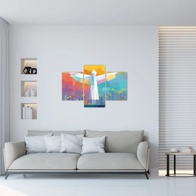 Kép - Virágok őrzője (90x60 cm)