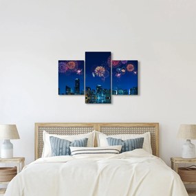 Kép - tűzijáték Miamiban (90x60 cm)