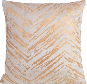 Díszpárnahuzat Sara 40x40 Eurofirany krém arany
