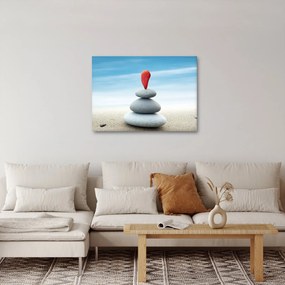 Kép - Egyensúly kövekkel (70x50 cm)