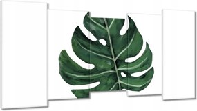 Vászonkép 150x80 Monstera Zöld levél