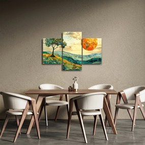 Kép - Tájkép illusztráció (90x60 cm)