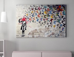 WY51 Banksy vászonkép, 50 x 70 cm