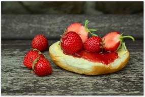 Poszterek 120x80 Szendvics eperrel