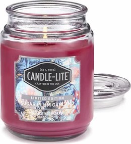 Karácsonyi illatgyertya növényi viaszból