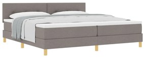 Box Spring Ágy Matraccal Többszínű 200x200 cm Szövet