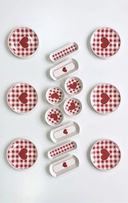 Love 14 - Pink, White