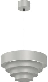 Luminex Csillár zsinóron RINGS 1xE27/15W/230V króm LU3394