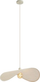 Modern függőlámpa bézs 65 cm - Hat