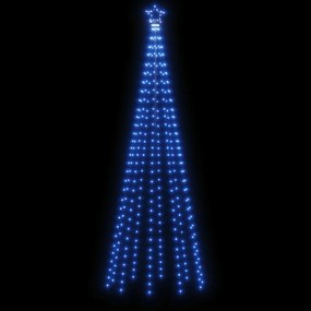 kúp alakú karácsonyfa 310 kék LED-del 100 x 300 cm