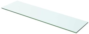 Átlátszó üvegpolc 60x12 cm