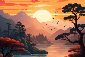 Poszter 30x20cm Arany Nyugat