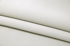 Fehér-krémszínű OXFORD függöny 140x250 cm Felfüggesztés: Fém gyűrűk