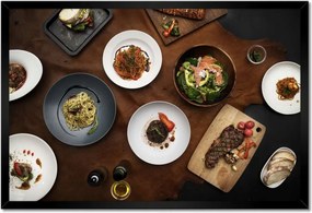 Poszterek keretben 60x40 Ázsiai ételek