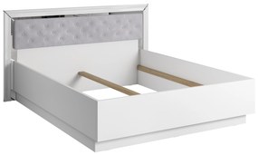 Franciaágy 160 cm Arnold Typ 31 (fehér). 1108274