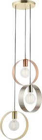 Endon HOOP 81922 Függőlámpa 3x40W/E27 IP20