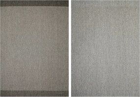 Kültéri Kétoldalas Szőnyeg Erkélyre Grafit Brussels 240x340 cm