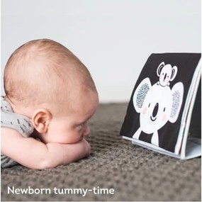 Taf Toys - Gyermek textilkönyv tükörrel koala