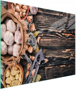 Üveg Vágódeszka 52x30 Étel Edzett Üveg