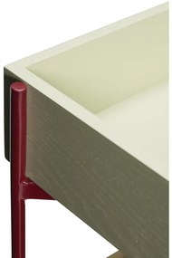 Kőrisfa kocsi kerekeken 42x37 cm Fresh - Hübsch