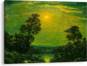 Kép - Imitator of Ralph Albert Blakelock, Moonlight, reprodukciók (70x50 cm)