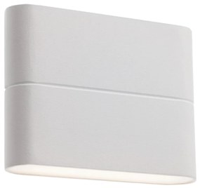 Kültéri Fali lámpa, fehér, 3000K melegfehér, beépített LED, 300 lm, Redo Pocket 9620