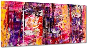 Festmények 115x55 Absztrakt Nyúl