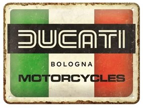 Fém tábla Ducati - Italy Giugiaro Logo