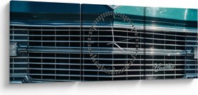 Kép - Cadillac (órával) (90x30 cm)