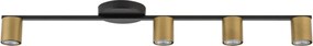 Sigma lighting modern mennyezeti lámpa sky fekete arany sig33438